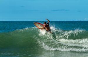 surfing in busan